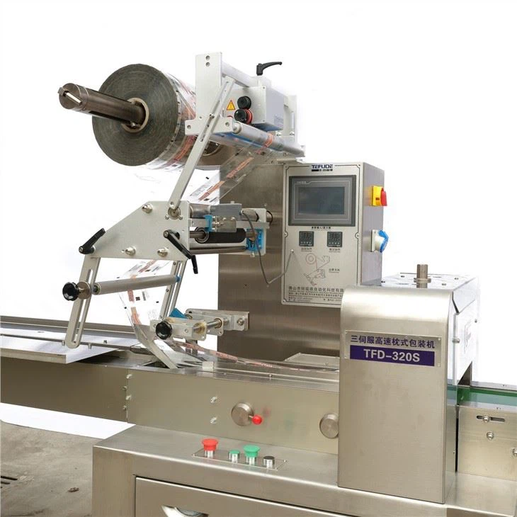 Stainless Steel Servo Motor Flow Wrapper
