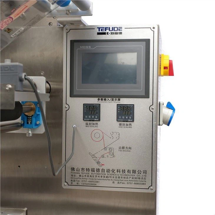 Stainless Steel Servo Motor Flow Wrapper